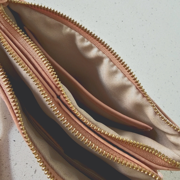 Blue Illusion leather "Ava" cross body bag adjustable shoulder strap - Picture 3 of 4